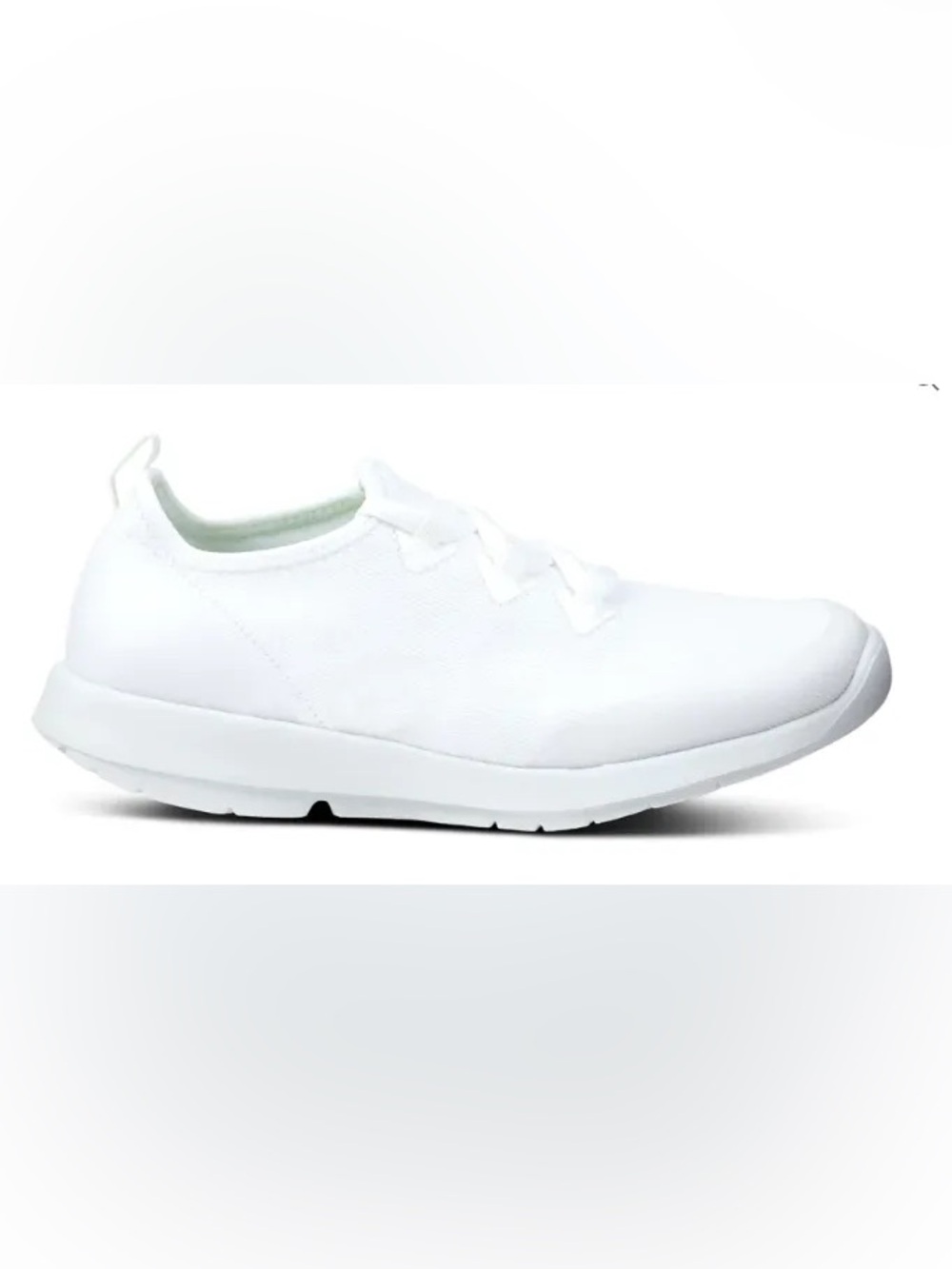OOFOS Womens OOMG Sport LS Recovery Sneakers White Sz 8.5